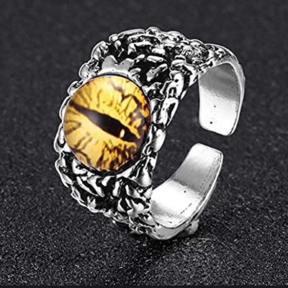 Stainless Steel Adj Punk Ring